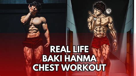 Real Life Baki Hanma Chest Workout Exclusive The Ultimate Guide
