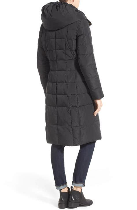 Cole Haan Bib Insert Down And Feather Fill Coat Alternate Color Black