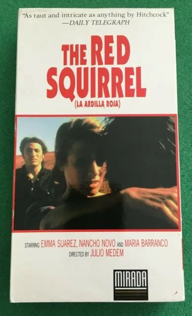 THE RED SQUIRREL La Ardilla Roja VHS FREE DVD PicClick
