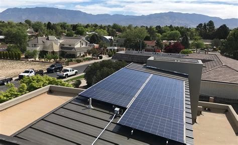 They can install on pitched roofs, flat roofs, shingle, metal, tile. Residential Solar Panel Installation in Albuquerque, NM