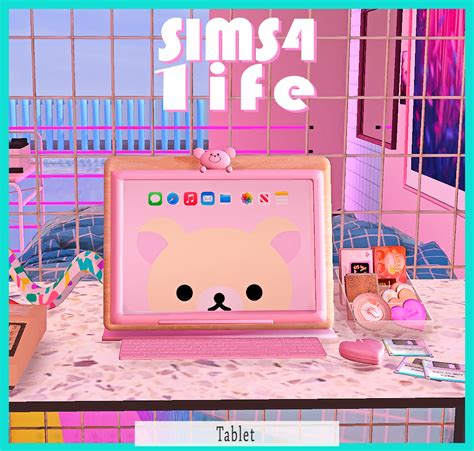Sims41ife Cute Tablet Hey Guys Here Is A New Mesh