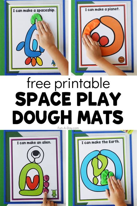 Space Playdough Mats Free Printable Laptrinhx News