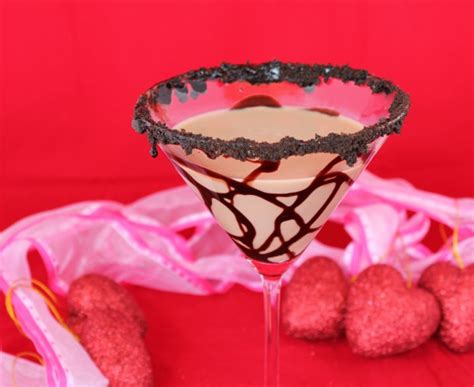 Chocolate Martini Drinks Romantic Dinner Valentines Day