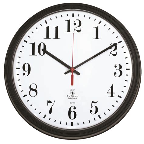 1375 Black Contract Commercialresidential Quartz Movement Wall Clock