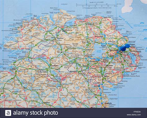 Road Map Of Southern Ireland