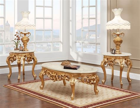 2 x matching white marble inlay in high quality wood side tables goes in very good condition $ 50 each. 108 AM Coffee Table Marble Top Polrey French Provincial Style