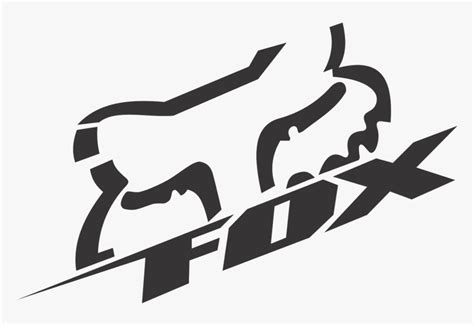 Fox Racing Logo Motocross Decal Fox Racing Logo Png Transparent Png