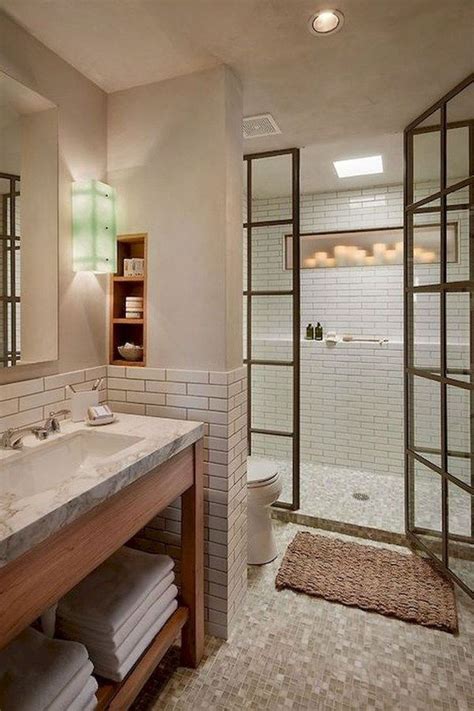 34 Lovely Relaxing Farmhouse Bathroom Decor Ideas Homyhomee