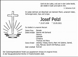 Traueranzeigen von Josef Pelzl | schwaebische.de Trauerportal