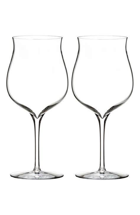 Waterford Elegance Set Of 2 Fine Crystal Burgundy Wine Glasses Nordstrom
