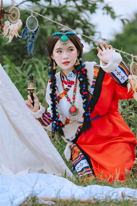 Mongolian Girl Traditional Clothes Free Photo On Pixabay Pixabay