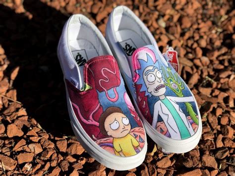 Rick And Morty Slip On — Nykeria Shoes Vans Slip On Shoes Painted