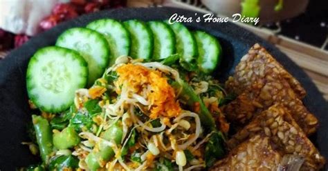 Sambal terasi (indonesian shrimp paste sambal). Citra's Home Diary: Urap Sayur / Indonesian vegetables mix ...