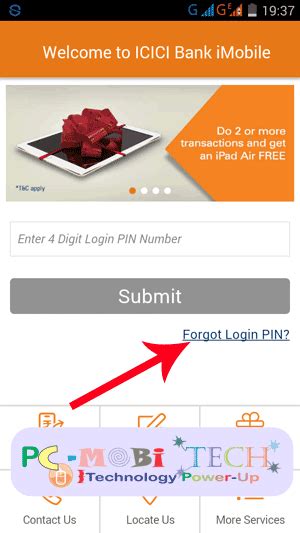 Go to the ' view accounts ' tab at the top of the page. How to reset Pin-password ICICI Bank iMobile app - PCMobiTech