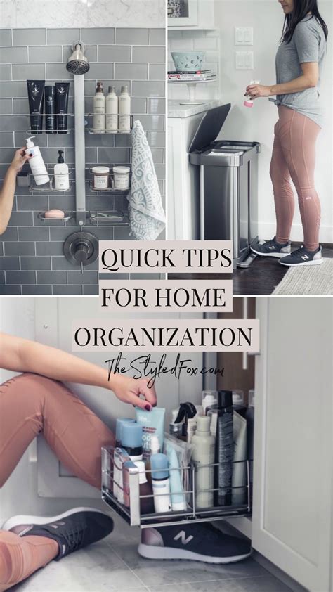 Quick And Easy Home Organization Tips Home Organization Home