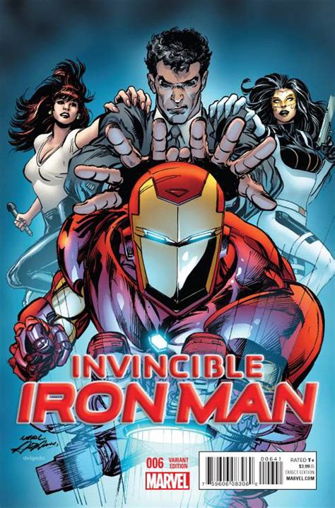 Invincible Iron Man Vol 2 6 Cover D Incentive Neal Adams Variant Cover