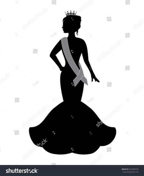 Queen Crown Silhouette