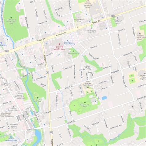 Newmarket Vector Map Modern Atlas Aipdf Boundless Maps