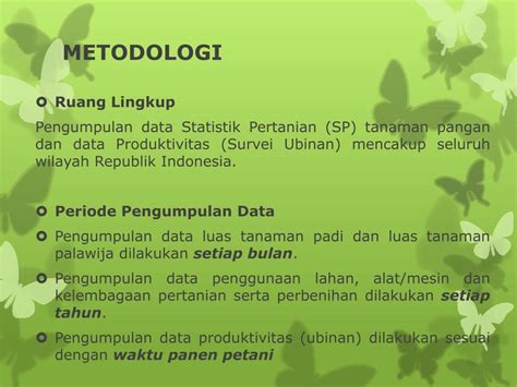 Posted on september 27, 2012 by ndolith standard. PPT - Statistik Tanaman Pangan Ruang Lingkup Pembahasan ...