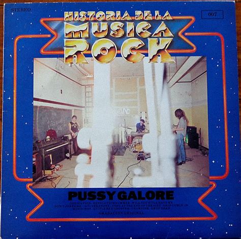 Pussy Galore Historia De La Musica Rock Lp Vinyl Rough Trade 1990 Jon Spencer
