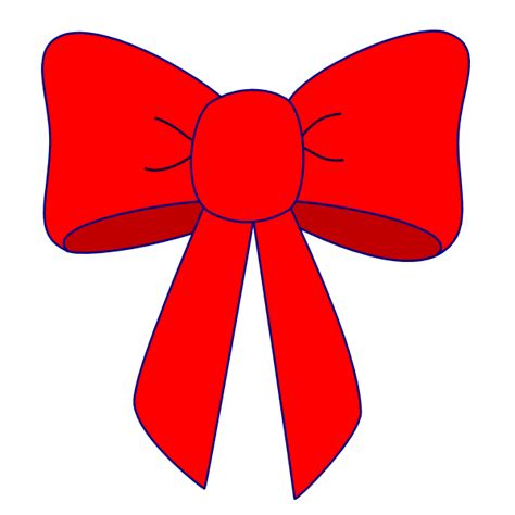 Red Bow Printable