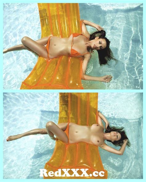 Sophie Howard Suffers An Unfortunate Bikini Accident In The Pool From Lisa Gormley Suffers