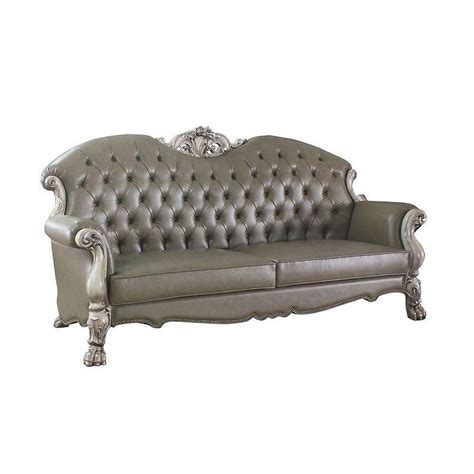 58175 Acme Furniture Sofa Vintage Bone White