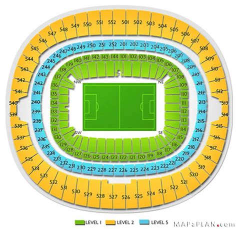 Wembley Stadium Seating Plan Football Images And Photos Finder