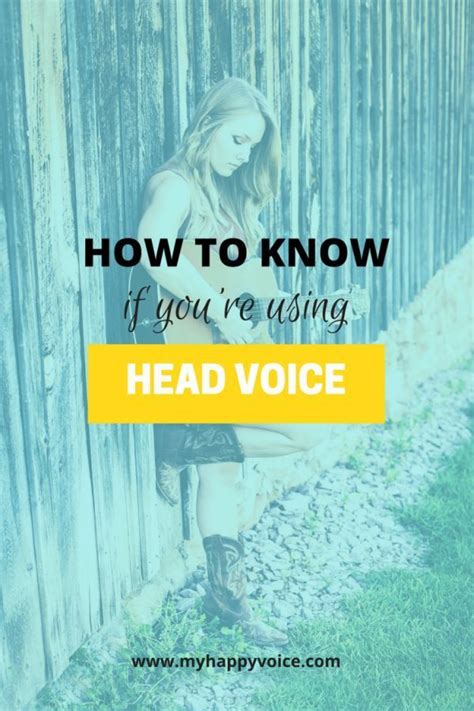 Chest voice refers to that lower, thicker, and warmer tones. How to know if you're using head voice vs. chest voice ...