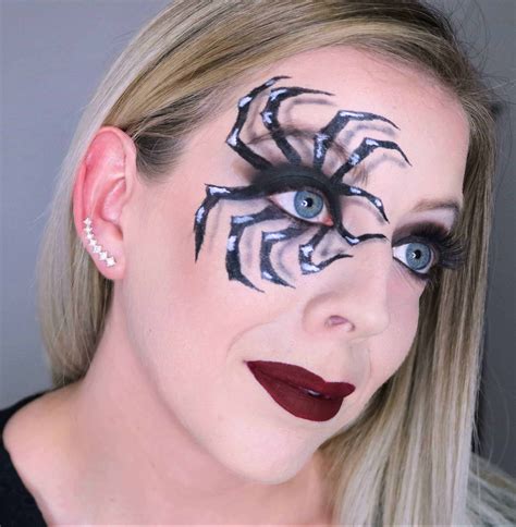 Spooky Spider Makeup Halloween Look Kindly Unspoken