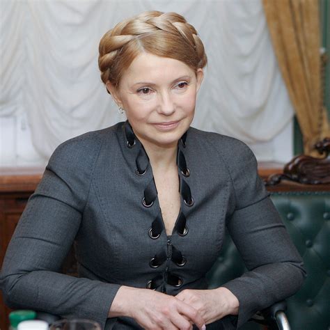 Ioulia Timochenko Candidate à La Présidentielle Ukrainienne Elle