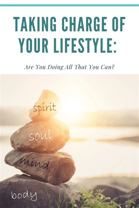 Taking Charge Of Your Lifestyle Are You Doing All That You Can In
