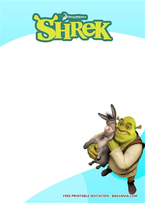 Free Printable Shrek Invitation Templates Download Hundreds Free