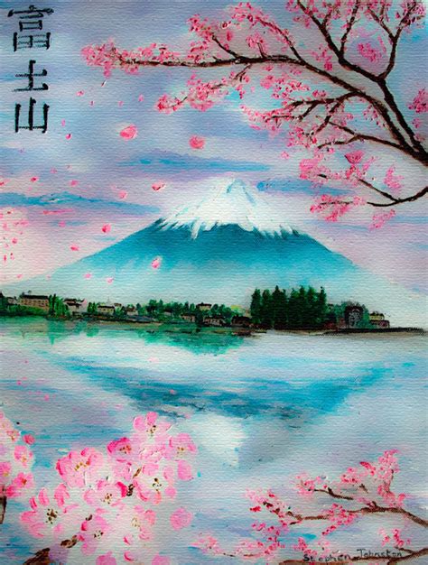 Mount Fuji By Ste J Art On Deviantart