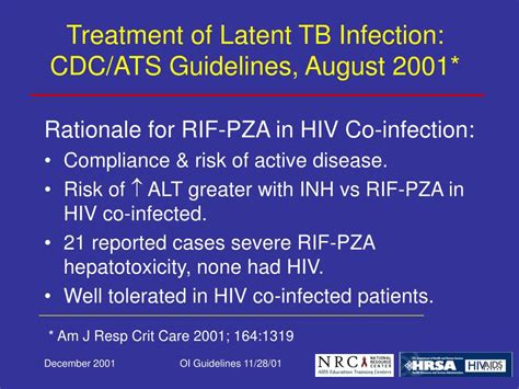 Ppt 2001 Usphsidsa Guidelines For The Prevention Of Opportunistic