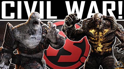 Gears Of War 4 Locust Vs Lambent Civil War Gears Theories Youtube