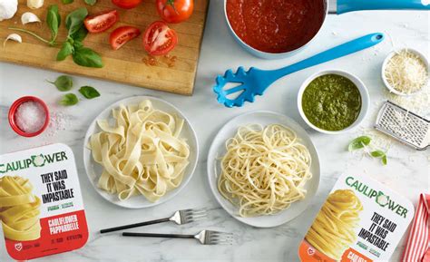 Caulipower Debuts Plant Based Pasta In Linguine And Pappardelle