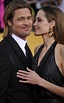 Fashion In Wedding: Angelina Jolie and her husband Brad Pitt, attended ...