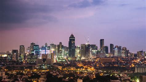 Manila Skyline Wallpaper