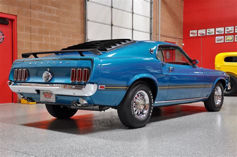 1969 Ford Mustang Mach 1 428 Super Cobra Jet Red Hills Rods And
