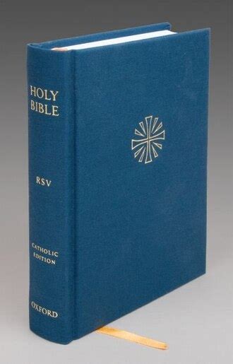 Revised Standard Version Catholic Bible Compact Edition Book By