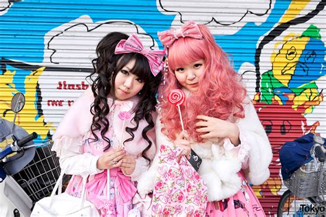 Sweet Lolitas In Harajuku W Angelic Pretty Pink And 6dokidoki Tokyo