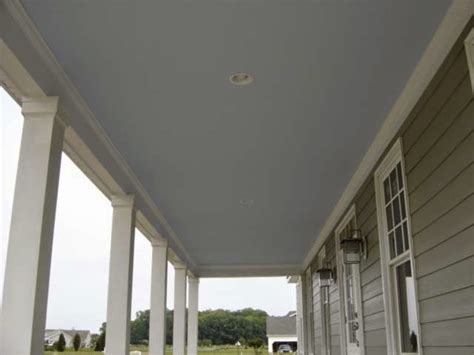 Vinyl flooring can look great on a ceiling, especially if done correctly. Vinyl Porch Ceiling