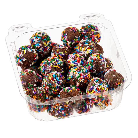 Freshness Guaranteed Chocolate Donut Holes With Sprinkles 14 Oz 28