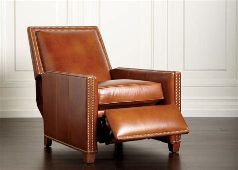 Browse ethan allen's selection of living room chairs! Randall Leather Recliner | Recliners | Ethan Allen