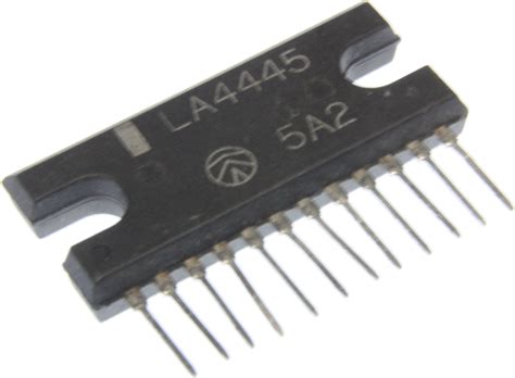 LA4445 Integrated Circuit | Circuit, Dc circuit, Audio ...