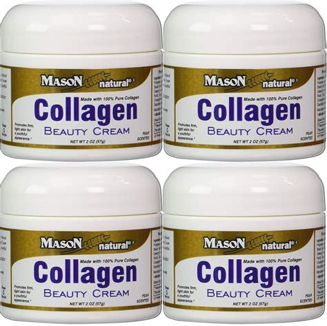 Collagen Beauty Cream Made with 100% Pure Collagen Promotes Tight Skin ...
