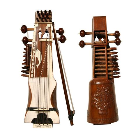 The Sarangi Type Of Instrument Used To Accompany Dances And Songs Of