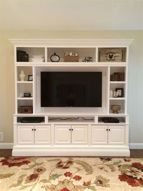 Transform Your Living Room With A Diy Built In Tv Cabinet Home Cabinets