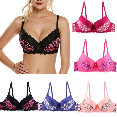 bras sets jaycosin fashion sexy gathering ladies bra c cup lace printed coloured underwear silk